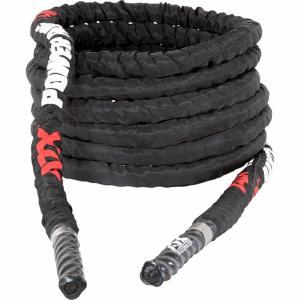 ATX Cuerda de batir con capa protectora de Nylon - 10 metros - negro