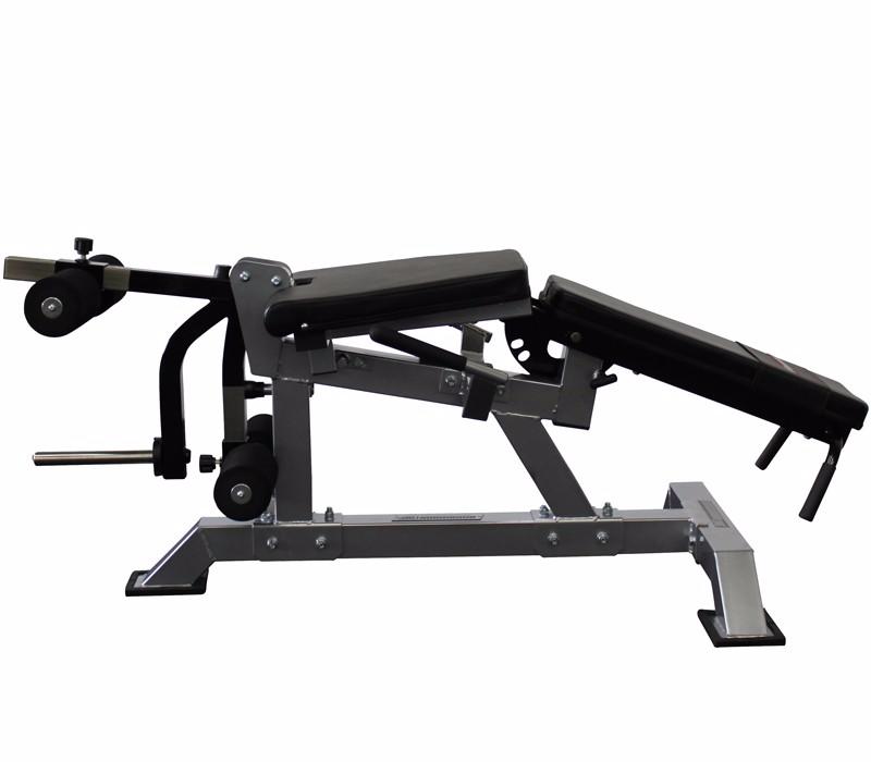 Máquina extensión de cuádriceps + curl femoral