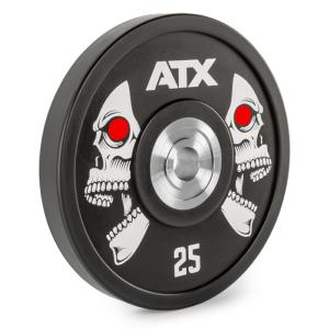 ATX Uretano Bumper plates - Skull - Peso de 5 a 25 kg
