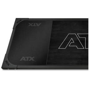Plataforma de Peso Muerto ATX® con logo ATX® Outline - Negro