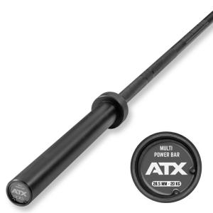 ATX Cerakote Multi Bar - Barra olmpica - Graphite Black