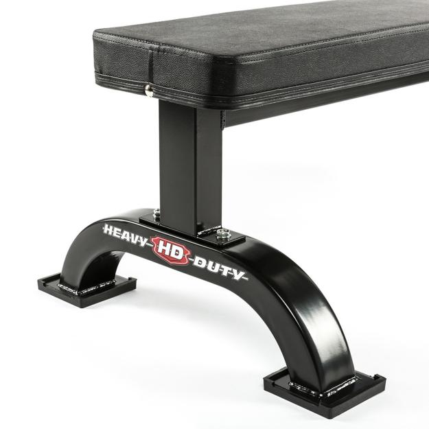 Banco plano Heavy Duty, capacidad de carga: 400kg!