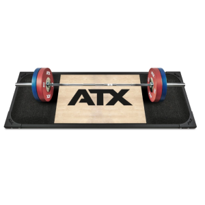 Plataforma de Peso Muerto ATX® - goma granulada de alta densidad - con logo ATX® II