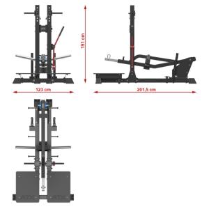 ATX® Belt Squat Machine - Máquina de sentadillas y fondos