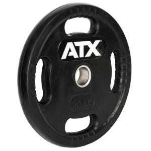 4-GRIP Discos de peso de 50 mm - logo ATX, de goma con agarre 