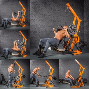 ATX® - TRIPLEX Workout Station - Multigimnasio profesional - Máquina de musculación