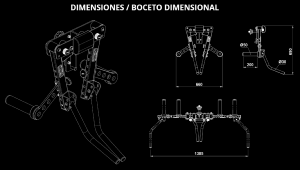 ATX® Accesorio de elevación lateral + volador - Serie 500, 600, 700