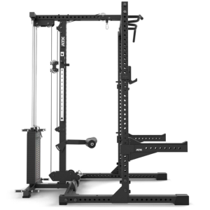 ATX® HALF RACK 780 con estación de poleas - carga con columna de pesos 125kg
