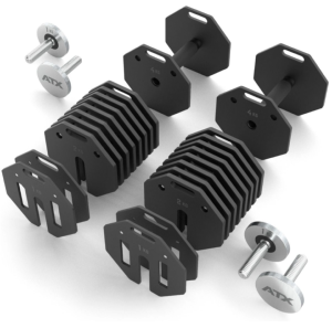 ATX® Octa Dumbells - Mancuernas ajustables 2 x 24kg