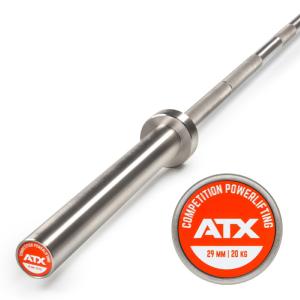 ATX® Barra olímpica de competición para Powerlifting - 220cm +800kg