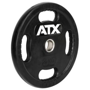4-GRIP Discos de peso de 50 mm - logo ATX®, de goma con agarre 