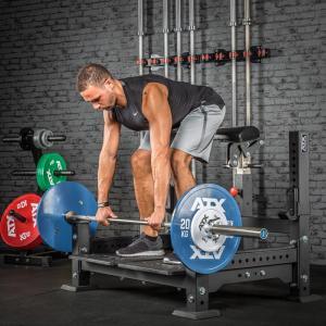 ATX® Máquina de musculación: Estación de Remo con barra / Peso muerto