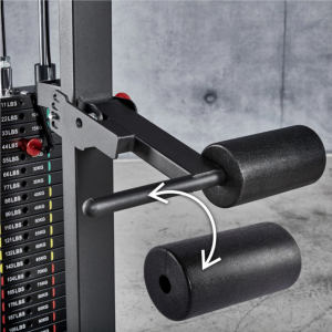 Rodillo acolchado de PU para máquinas de gimnasio Ø 100 mm x 200 mm