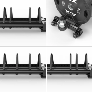 ATX® Soporte con ruedas para discos de pesas