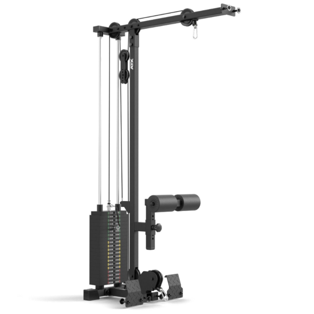 ATX® Estación de poleas para half rack HRX-510 - carga con columna de pesas 100 kg