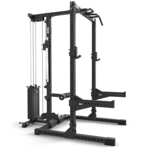ATX® HALF RACK 780 con estación de poleas - carga con columna de pesos 125kg