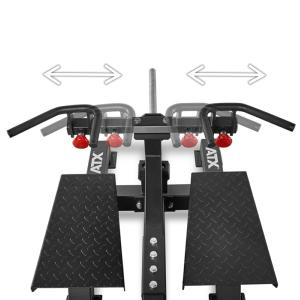 ATX® T-Bar Row - Aparato de gimnasia: máquina de remo