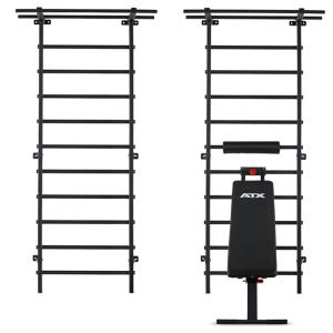 ATX® WALL BAR GYM - Espaldera de pared con banco