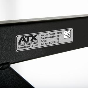 ATX® Barra de dominadas Gladiator de pared, con múltiples agarres