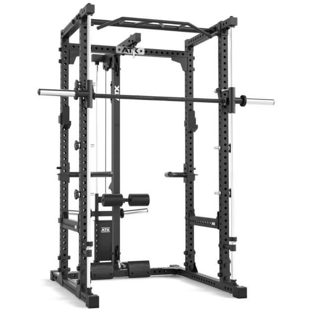 ATX® POWER RACK Komplettstation - Jaula PRX-660 con estación de poleas - carga con discos