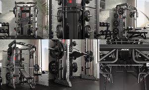 ATX® Multigym GMX-2000 con 2 columnas de peso de 90 kg