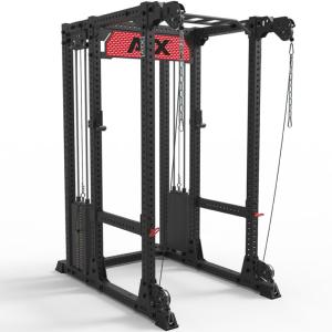 ATX® Jaula de potencia - Power Rack con cruce de poleas - PRX-810-SET-480