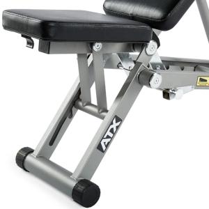 ATX® Banco de entrenamiento plegable - gris