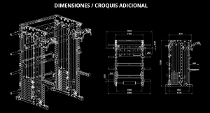 ATX® Multigimnasio - Power Station XTL - Altura 195 cm