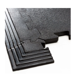 Gymfloor®  Almohadilla protectora de caucho macizo vulcanizado - 17 mm de espesor