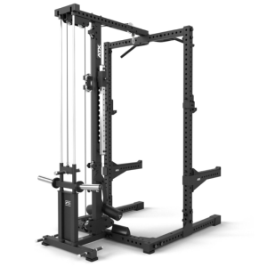 ATX® HALF RACK 780 con estación de poleas - carga con discos de peso