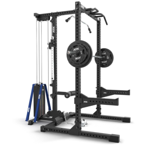 ATX® HALF RACK 780 con estación de poleas - carga con columna de pesos 125kg