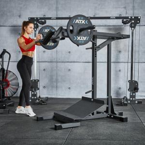 ATX® Lever Arm Squat - Máquina de musculación 3 en 1