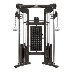 ATX® Máquina de musculación de doble polea - 2 x 90 kg