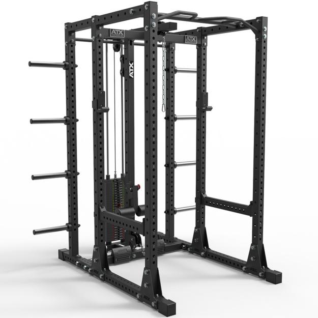 ATX® POWER RACK 750 - SET 280 - Jaula de potencia con estación de poleas PRO
