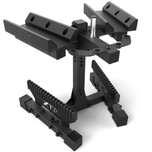 ATX® Soporte de almacenamiento ajustable para mancuernas octogonales - M