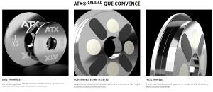 ATX® Magnetic Add-Weight / Selección 0,5 + 1 kg