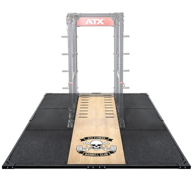 ATX® Plataforma de entrenamiento - Power Rack - 3 x 3 m - Barbell Club Logo