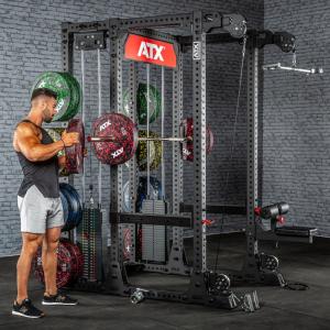 ATX® Jaula de potencia - Power Rack con cruce de poleas - PRX-810-SET-480