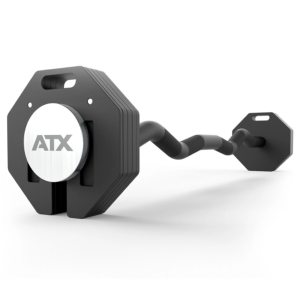ATX® Octa-Dumbbells-Set XL - Juego de mancuernas 2 x 36kg + barra SZ + rack de almacenamiento