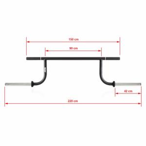 Barra de sentadillas "CAMBERED SQUAT BAR" ATX®