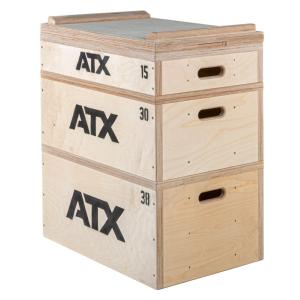 ATX® BLOCK SET - estantes de madera para peso pesado - Made in Germany