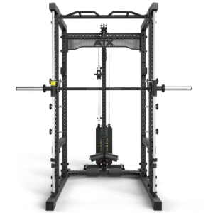 ATX® POWER RACK KPS-200 con estación de poleas PRO - columna de pesos + multipower