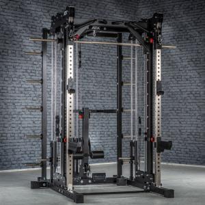 ATX® Multigimnasio profesional - Smith Cable Rack 760 - carga con discos + extensión 