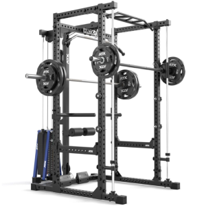 ATX® POWER RACK Komplettstation - Jaula PRX-660 con estación de poleas - con columna de pesos