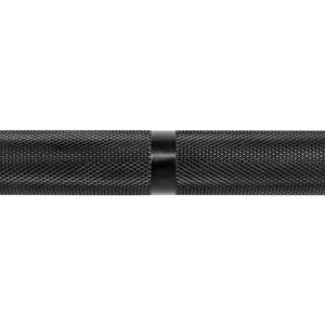 Barra olímpica de 50 mm x 185 cm, color negro