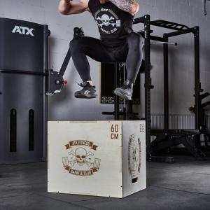 ATX® Cajón de salto de madera - 3 alturas de salto diferentes
