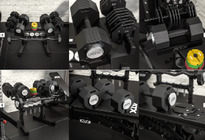 ATX® Octa Dumbells - Mancuernas ajustables 2 x 65 kg