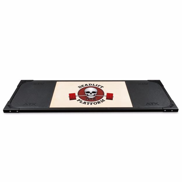 Plataforma de Peso Muerto ATX®, con sistema de absorción de choque, logo ATX-cráneo