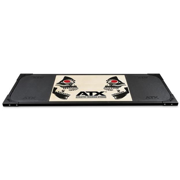 Plataforma de Peso Muerto ATX®, con sistema de absorción de choque, logo ATX-cráneo-II