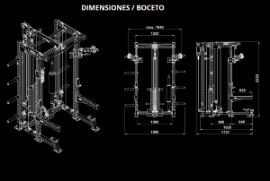 ATX® Hardcore Half Rack & Pull Station HCR-780 